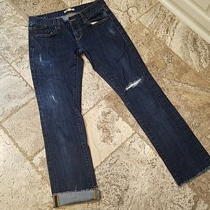 Cabi Brando Jeans dark wash - distressed
